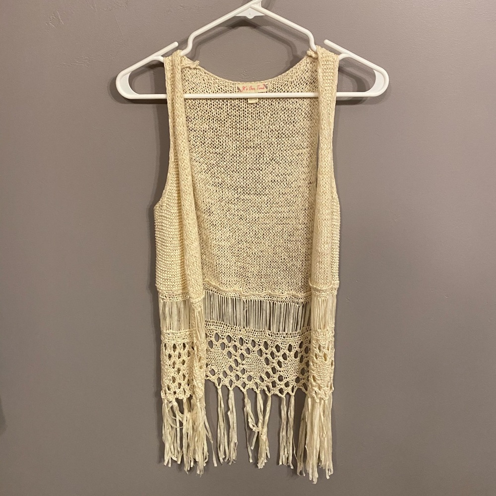 Vest cardigan